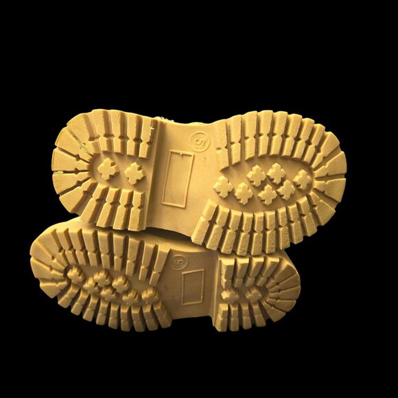 DKNY Girls' Toddler Taupe Combat Boot Size 5 - Picture 6 of 6